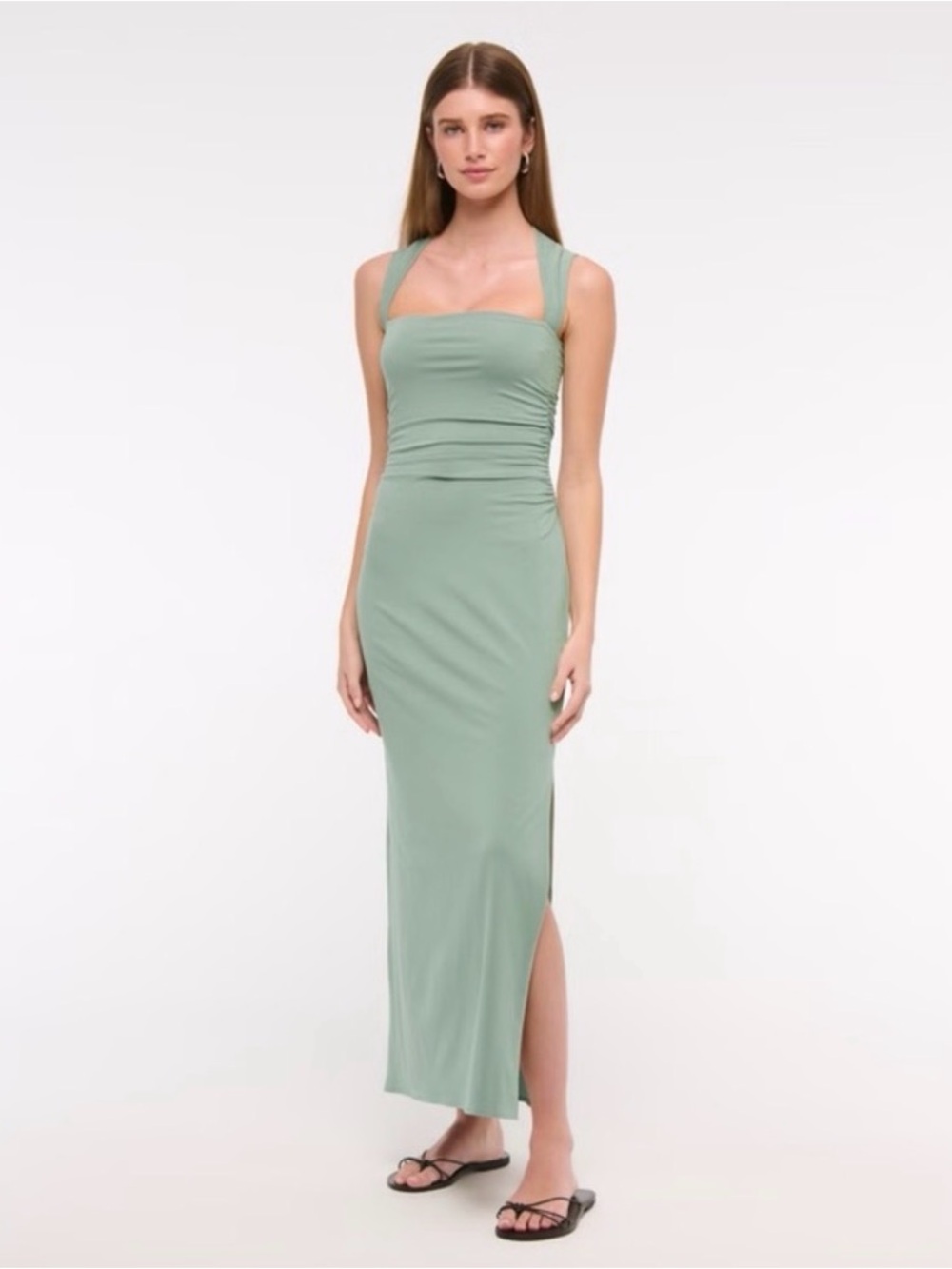 BRAND NEW Abercrombie & Fitch Ava Knit Midi Dress - S